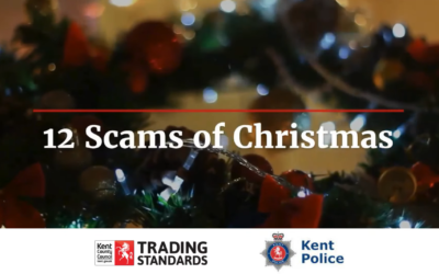 The 12 Scams of Christmas from Kent Trading Standards and Kent Police