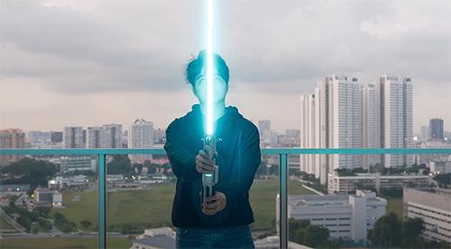 Herotech’s lightsaber