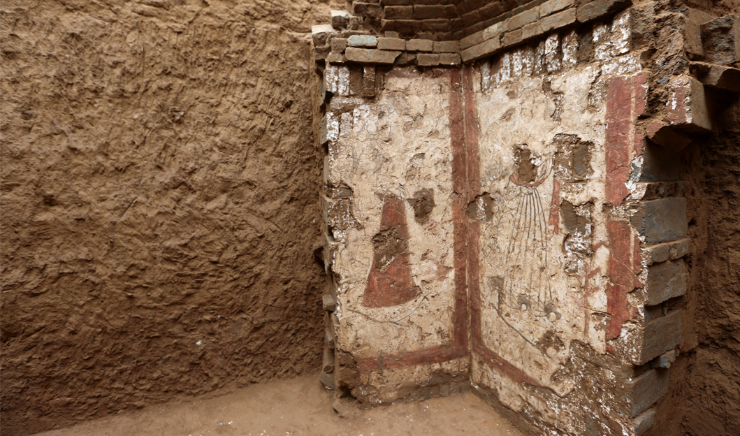 Archaeologists uncovered Tang Dynasty murals in ancient Taiyuan tomb