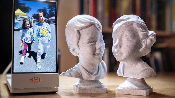 3D-Printed Sculptures Made From a Single Photo