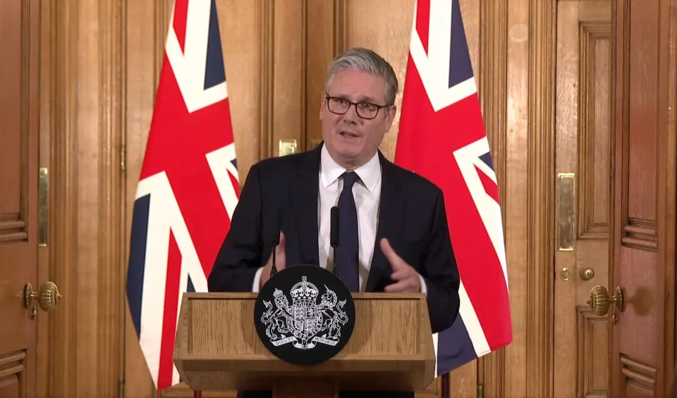 Keir Starmer announces social media ban for under-16s in UK and action on gaming services and live streaming platforms